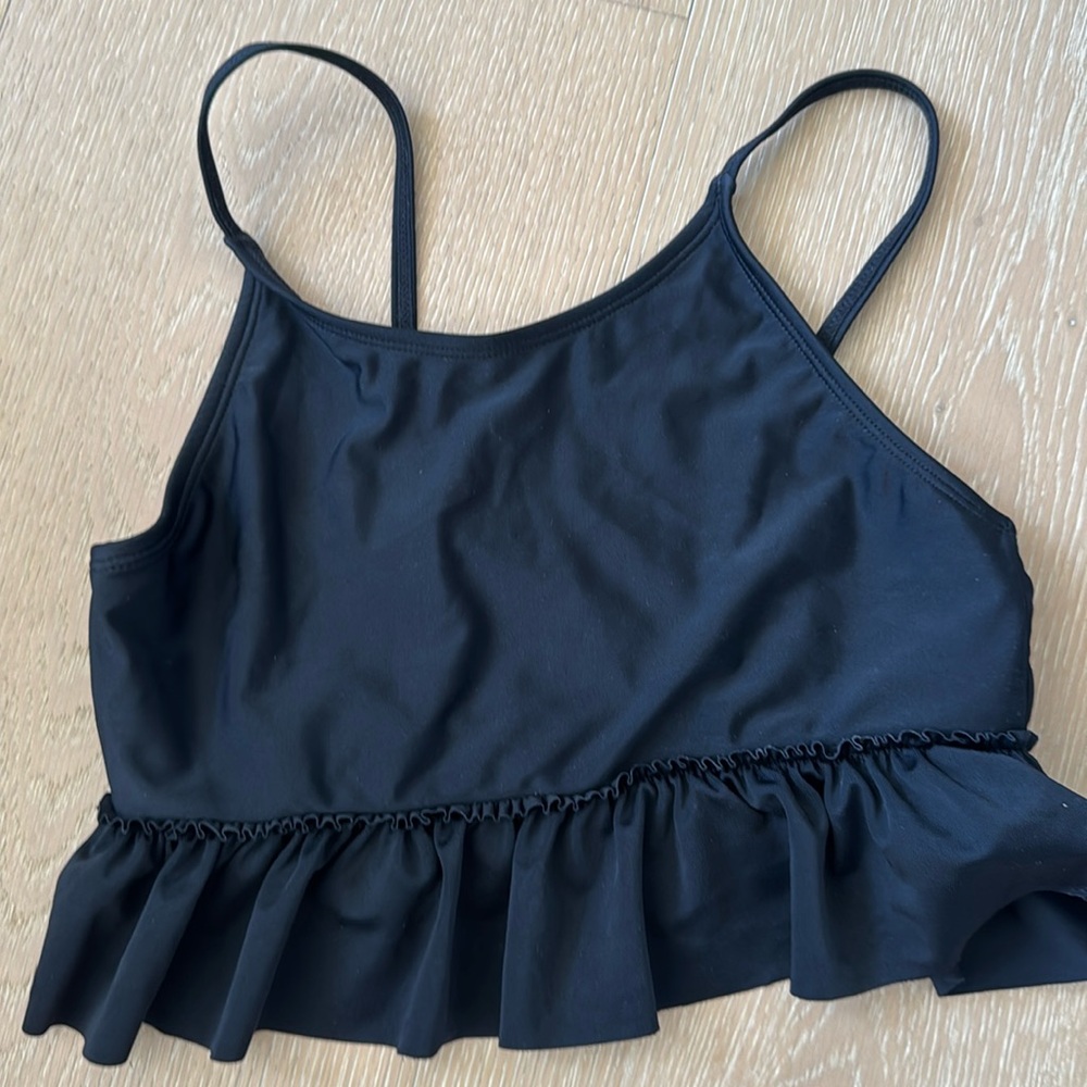 Kortnie Jean ruffle swim top